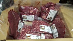 Peido de carne envasada