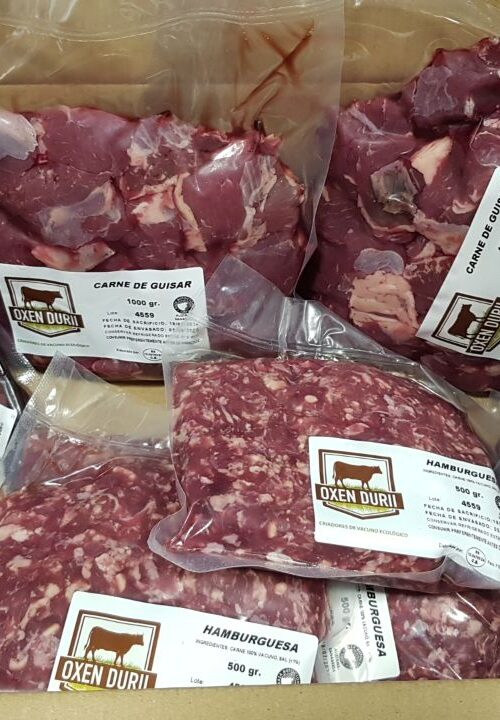 Peido de carne envasada