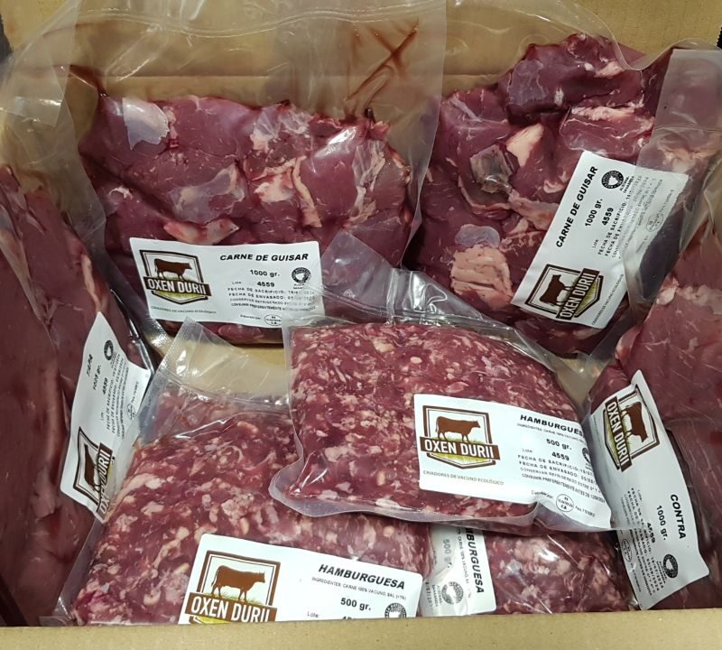 Peido de carne envasada
