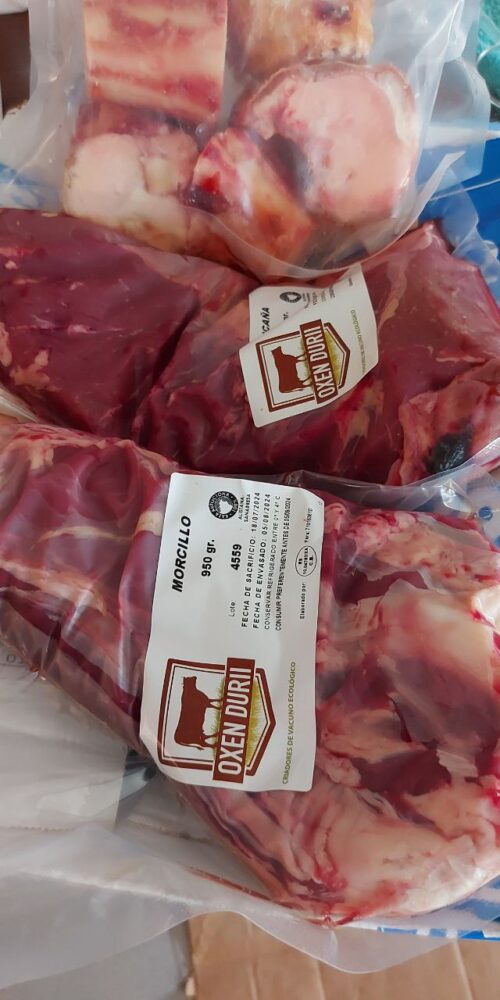Peido de carne envasada