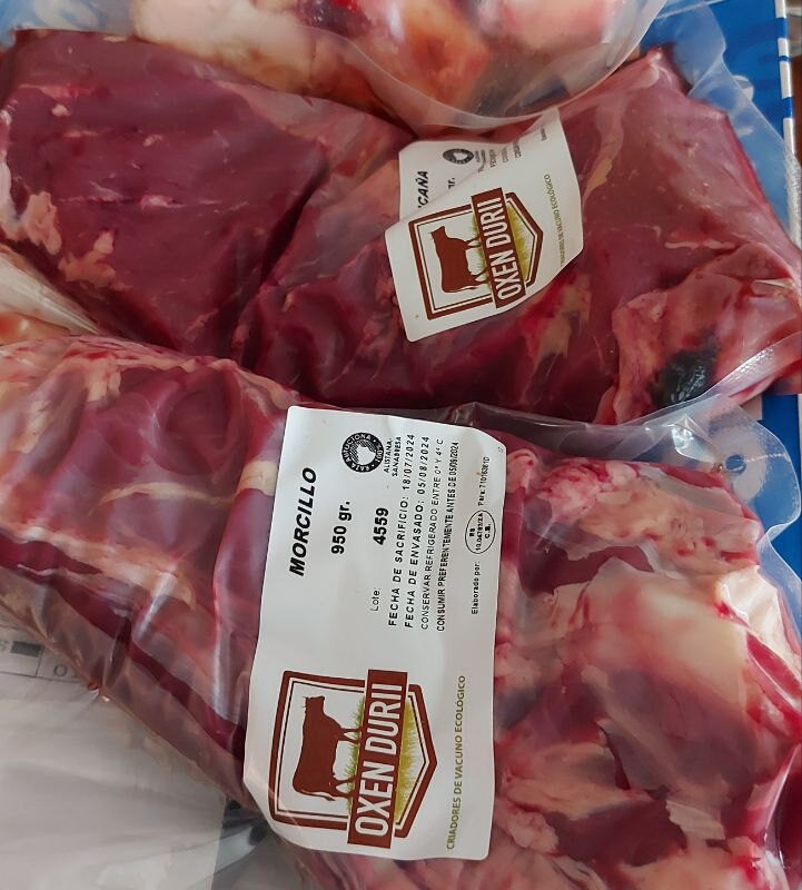 Peido de carne envasada